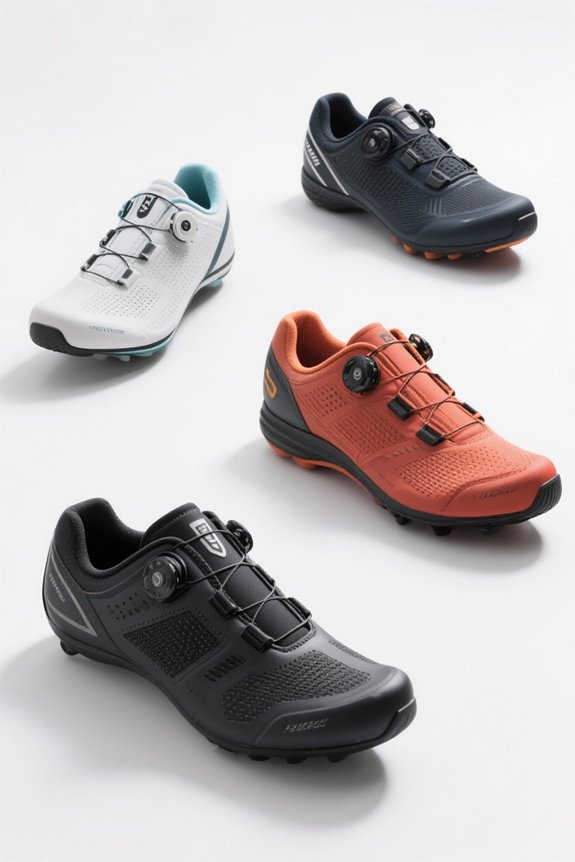 cycling shoes with arch support