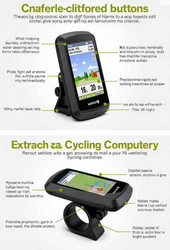 durable weather resistant cycling devices