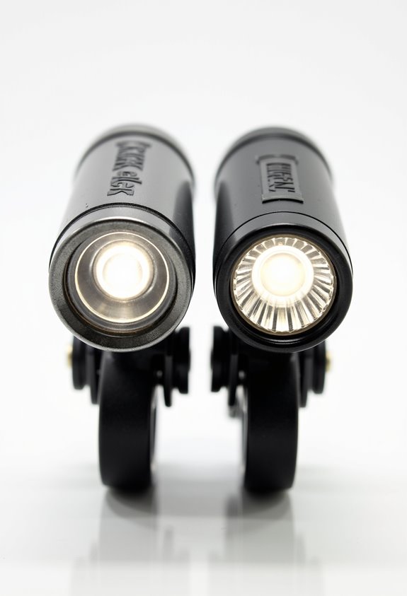 flashing vs steady illumination