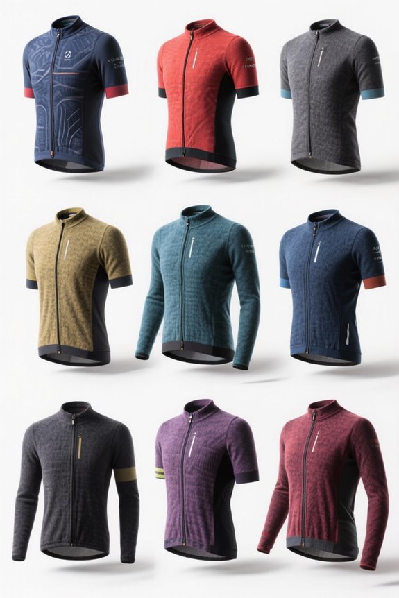 merino wool cycling jerseys