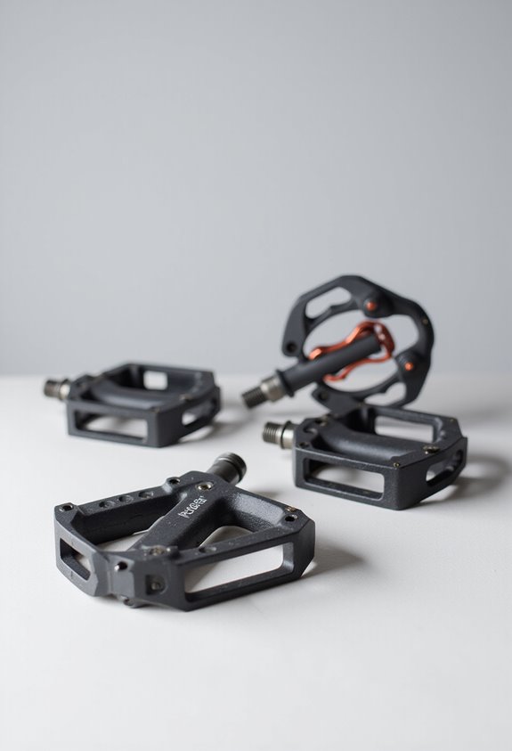 mountain biking clipless pedals
